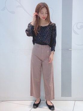 「マジェスティックレゴン天神ソラリアプラザ店」｜るんさん（レディース・163cm）の秋コーディネート