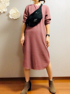 「MERCURYDUO（マーキュリーデュオ）のアイテム（アクセサリー）」を使った、ピさん（レディース・162cm）の秋コーディネート