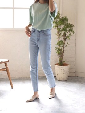 MODEROBE.OFFICIALさん（レディース・165cm）の春コーディネート