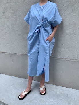 「MODE ROBE（モードローブ）のアイテム（ワンピース/ドレス）」を使った、MODEROBE.OFFICIALさん（レディース・165cm）の春コーディネート