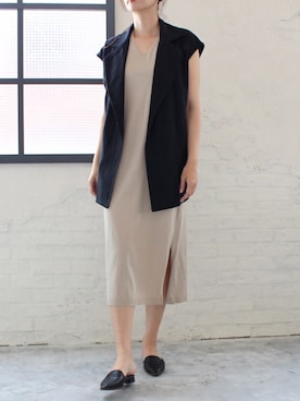 「街頭穿搭」｜MODEROBE.OFFICIALさん（レディース・165cm）の夏コーディネート