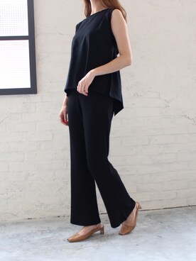 「MODE ROBE（モードローブ）のアイテム」を使った、MODEROBE.OFFICIALさん（レディース・165cm）の夏コーディネート