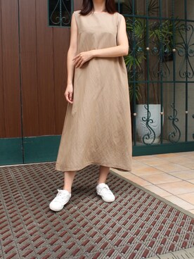 「MODE ROBE（モードローブ）のアイテム」を使った、MODEROBE.OFFICIALさん（レディース・165cm）の夏コーディネート