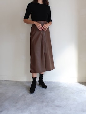 MODEROBE.OFFICIALさん(レディース・165cm)の秋コーディネート