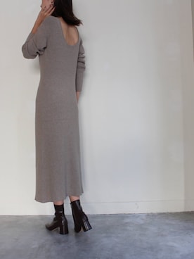 「MODE ROBE（モードローブ）のアイテム」を使った、MODEROBE.OFFICIALさん（レディース・165cm）の秋コーディネート