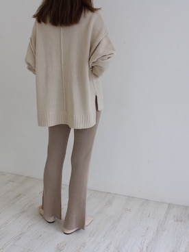 「MODE ROBE（モードローブ）のアイテム」を使った、MODEROBE.OFFICIALさん（レディース・165cm）の秋コーディネート