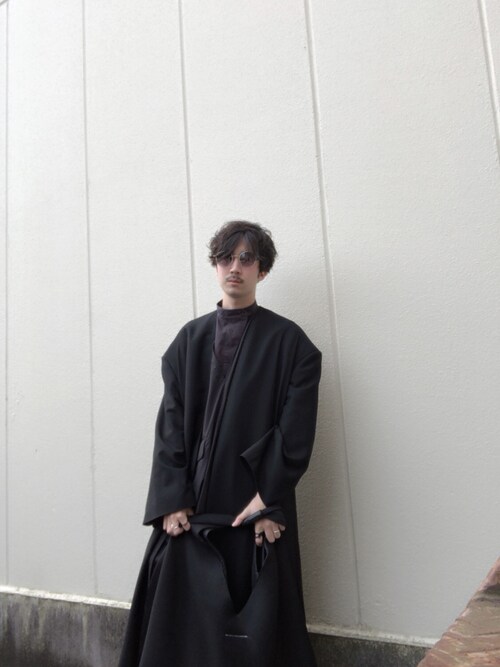 lad musician kimono cardigan 黒 サイズ42