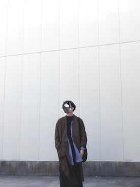「Yves Saint Laurent（イヴサンローラン）のアイテム（アクセサリー）」を使った、あき(相互よろしくです)さん（メンズ・170cm）の冬コーディネート