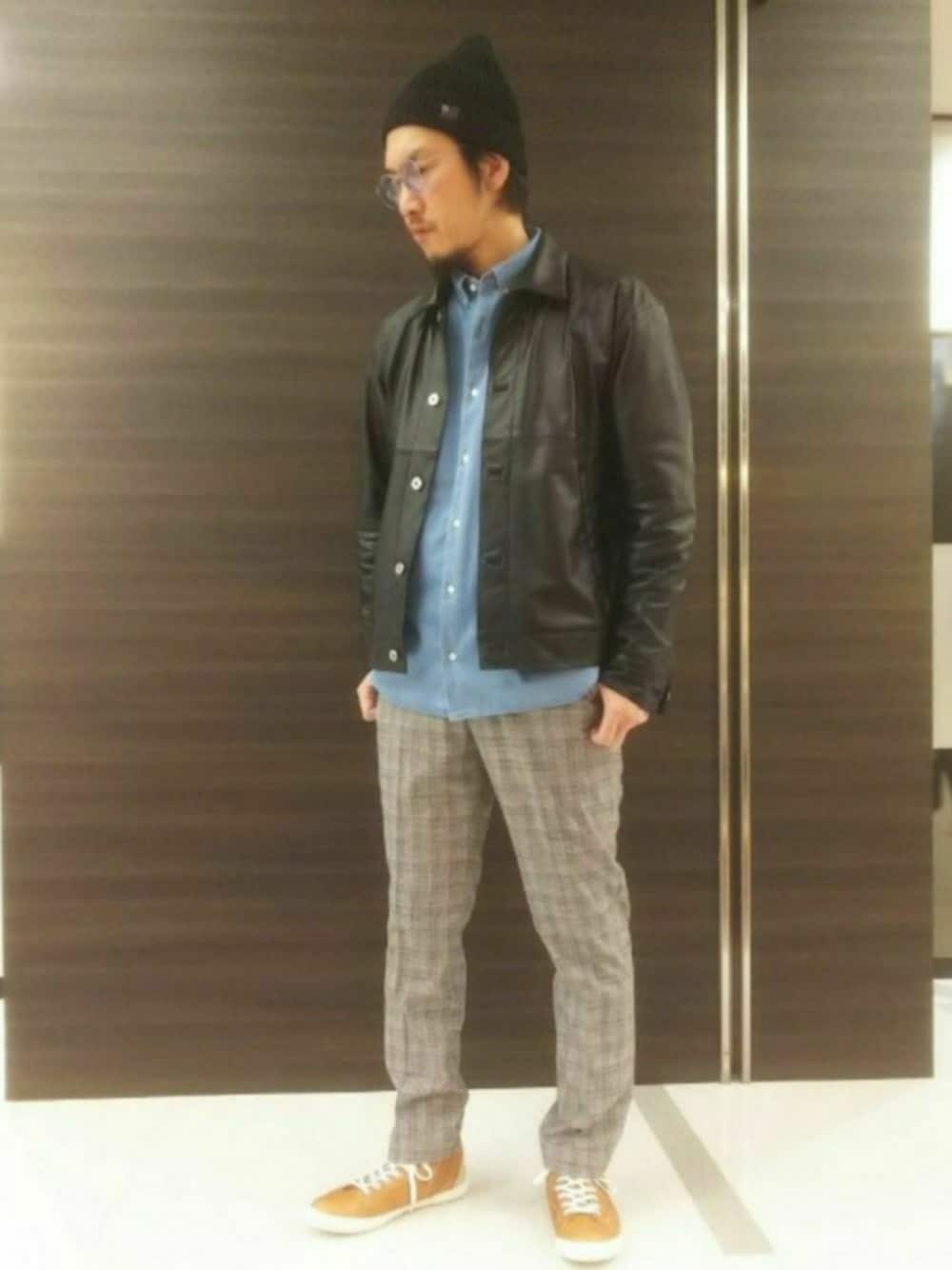 tk.TAKEO KIKUCHI（ティーケータケオキクチ）の「◇ラムレザー