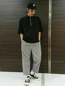 「tk.TAKEO KIKUCHI」｜tk.TAKEO KIKUCHI 小倉駅前アイム店さん（メンズ・185cm）の春コーディネート