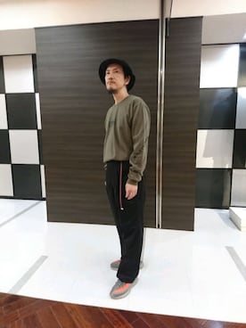 「tk.TAKEO KIKUCHI（ティーケータケオキクチ）のアイテム（帽子）」を使った、tk.TAKEO KIKUCHI 小倉駅前アイム店さん（メンズ・173cm）の秋コーディネート