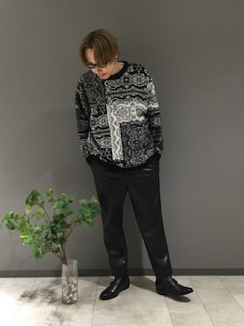 「tk.TAKEO KIKUCHI（ティーケータケオキクチ）のアイテム（シューズ）」を使った、tk.TAKEO KIKUCHI 小倉駅前アイム店さん（メンズ・185cm）の冬コーディネート