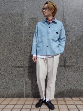 「アイテム（ブルゾン）」を使った、tk.TAKEO KIKUCHI 小倉駅前アイム店さん（メンズ・185cm）の冬コーディネート