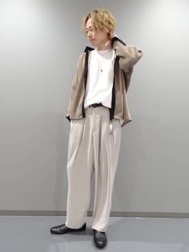 「フォローミー」｜tk.TAKEO KIKUCHI 小倉駅前アイム店さん（メンズ・185cm）の冬コーディネート