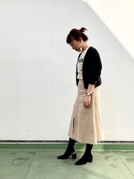 カガヤさん（レディース・162cm）の冬コーディネート