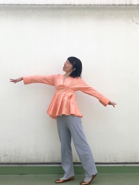 カガヤさん(レディース・162cm)の春コーディネート