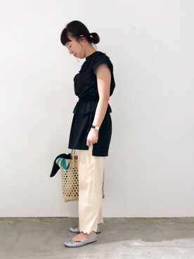 カガヤさん（レディース・162cm）の春コーディネート