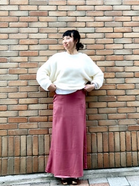 カガヤさん（レディース・162cm）の冬コーディネート