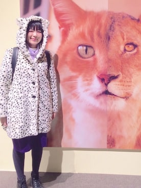 「MILKFED.（ミルクフェド）のアイテム（その他アウター）」を使った、よるねこねるよさん（レディース・163cm）の春コーディネート