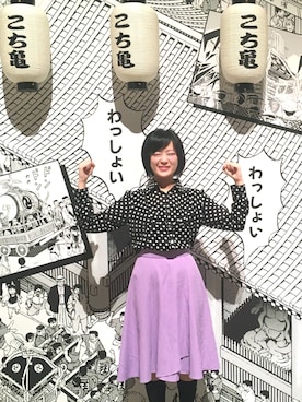 「K.T KIYOKO TAKASE（キヨコタカセ）のアイテム」を使った、よるねこねるよさん（レディース・163cm）の春コーディネート