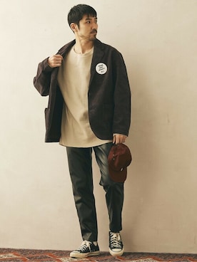 でーひーさん（メンズ・173cm）の冬コーディネート