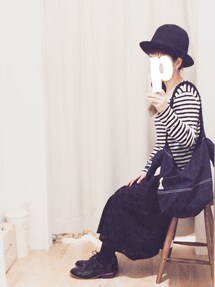 無印良品 | ボーダーカットソー(Tシャツ/カットソー)