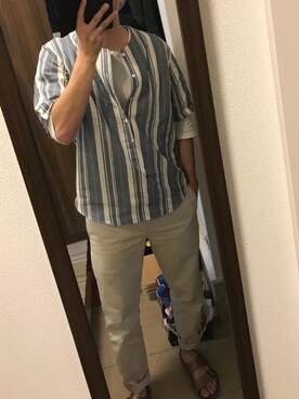 ttron(相互)さん（メンズ・180cm）の春コーディネート