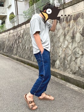 「インドアスタイル」｜ttron(相互)さん（メンズ・180cm）の夏コーディネート