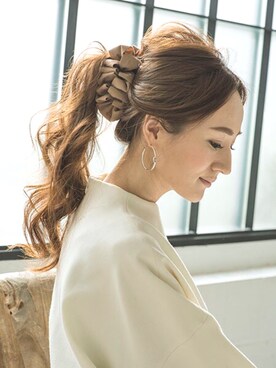 「AngeBloom」｜Ange Bloomさん（レディース・157cm）の冬コーディネート