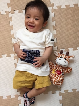 Ren☆さん（キッズ・70cm）の夏コーディネート