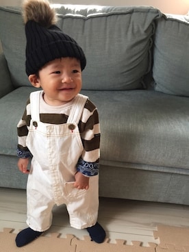 Ren☆さん（キッズ・70cm）の秋コーディネート