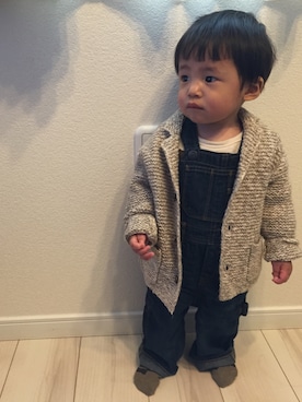 Ren☆さん（キッズ・70cm）の冬コーディネート