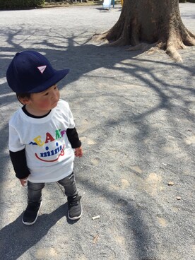「beams mini」｜Ren☆さん（キッズ・70cm）の春コーディネート