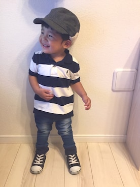 Ren☆さん（キッズ・80cm）の秋コーディネート