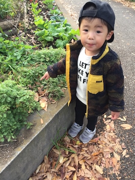 Ren☆さん（キッズ・80cm）の秋コーディネート