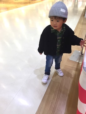 Ren☆さん（キッズ・80cm）の冬コーディネート