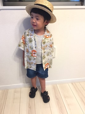 Ren☆さん（キッズ・80cm）の夏コーディネート
