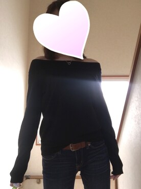 「BLISS POINT（ブリスポイント）のアイテム（アクセサリー）」を使った、m.さん（レディース・156cm）の冬コーディネート