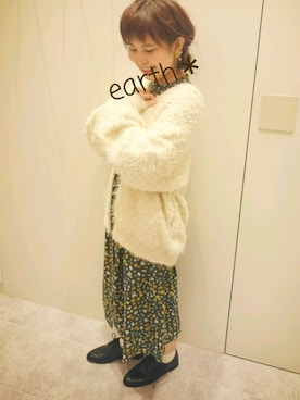 「レトロ」｜「アイテム（その他シューズ）」を使った、Oku-chanさん（レディース・158cm）の秋コーディネート