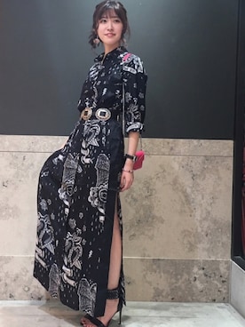 「tattoo」｜ナツミ@DIESEL岡山さん（レディース・161cm）の冬コーディネート