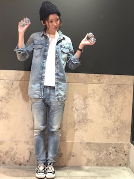 ナツミ@DIESEL岡山さん（レディース・162cm）の春コーディネート