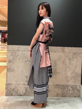 ナツミ@DIESEL岡山さん（レディース・162cm）の夏コーディネート