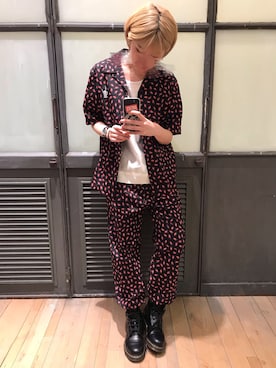 ナツミ@DIESEL岡山さん（レディース・161cm）の春コーディネート