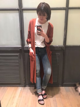 ナツミ@DIESEL岡山さん（レディース・161cm）の春コーディネート