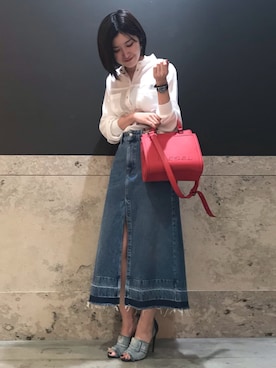 ナツミ@DIESEL岡山さん(レディース・161cm)の春コーディネート