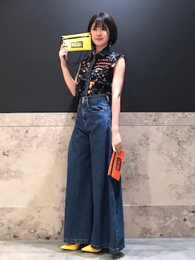 ナツミ@DIESEL岡山さん(レディース・161cm)の春コーディネート