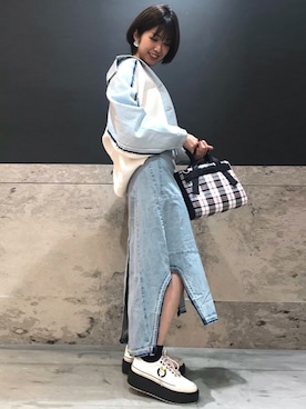 ナツミ@DIESEL岡山さん（レディース・162cm）の春コーディネート