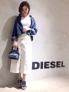 ナツミ@DIESEL岡山さん（レディース・162cm）の春コーディネート