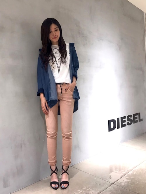 DIESEL（ディーゼル）の「レディース Tシャツ ハート
