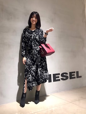 ナツミ@DIESEL岡山さん（レディース・162cm）の夏コーディネート